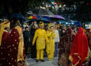 Malam Karnaval Budaya Nusantara Diguyur Hujan, Rico Waas : Hujan Perlihatkan Kekompakan dan Solidaritas Kota-kota Se-Indonesia 