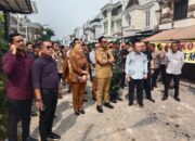 Rico Waas dan Kapolrestabes Tinjau Lokasi Ledakan di Grand Polonia Medan