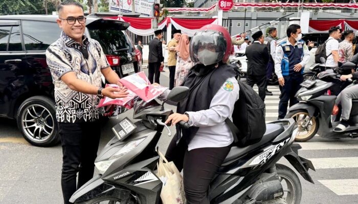 Pemko Bersama PWPM Kibarkan Semangat Merah Putih di Jalanan